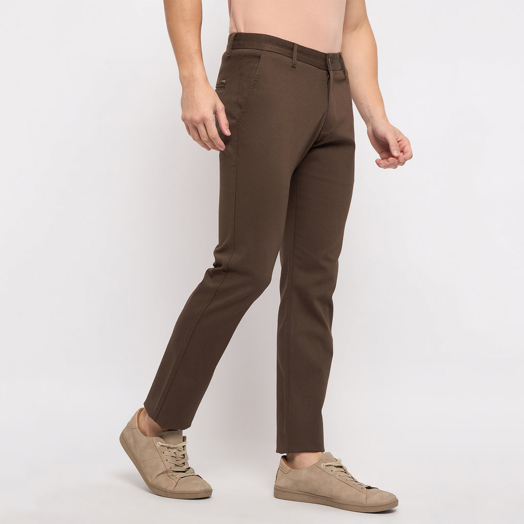 Duke Urban Men Flatfront Narrowfit Chinos Trousers (SDT4596)