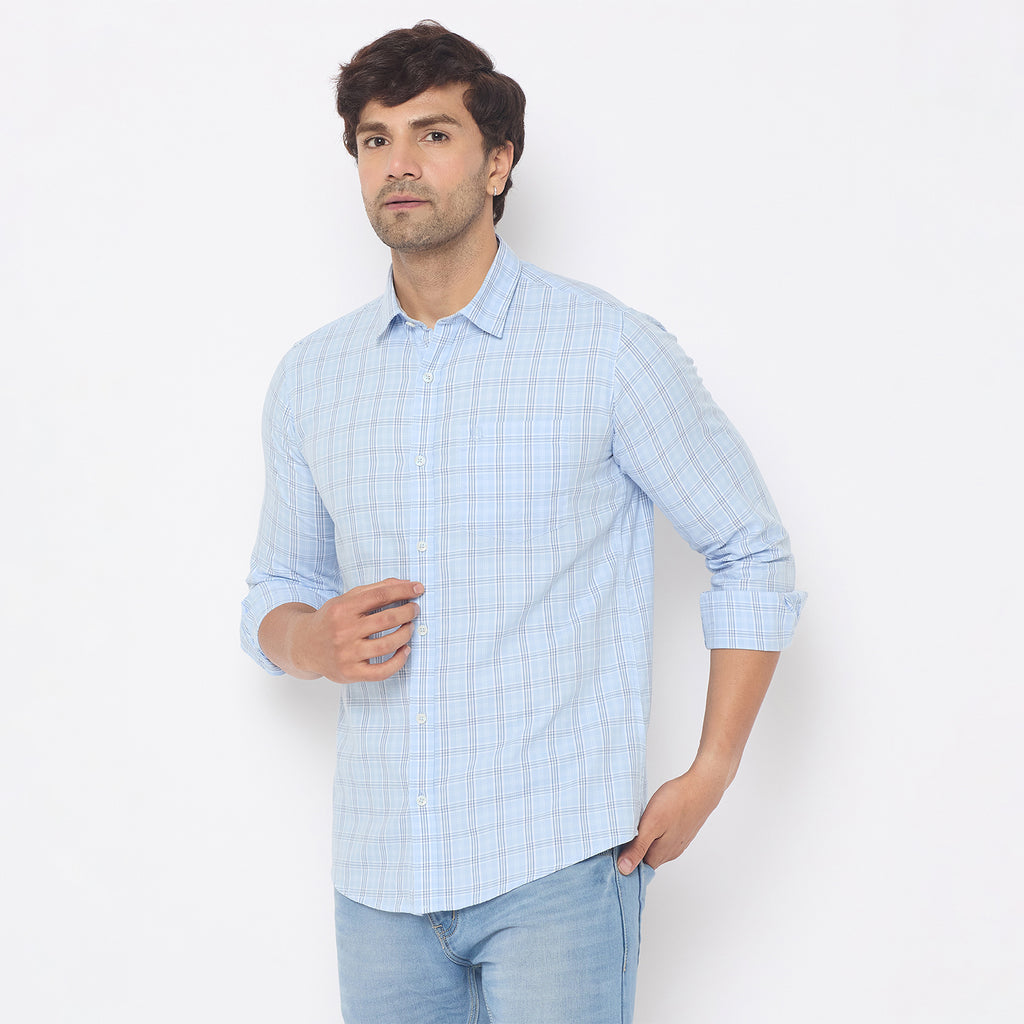 Duke Urban Men Full Sleeve Cotton Shirt (SDO7CKB)