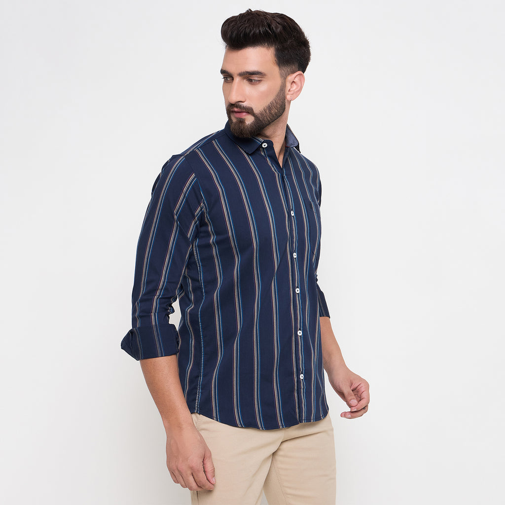 Duke Urban Men Full Sleeve Cotton Shirt (SD8STT)