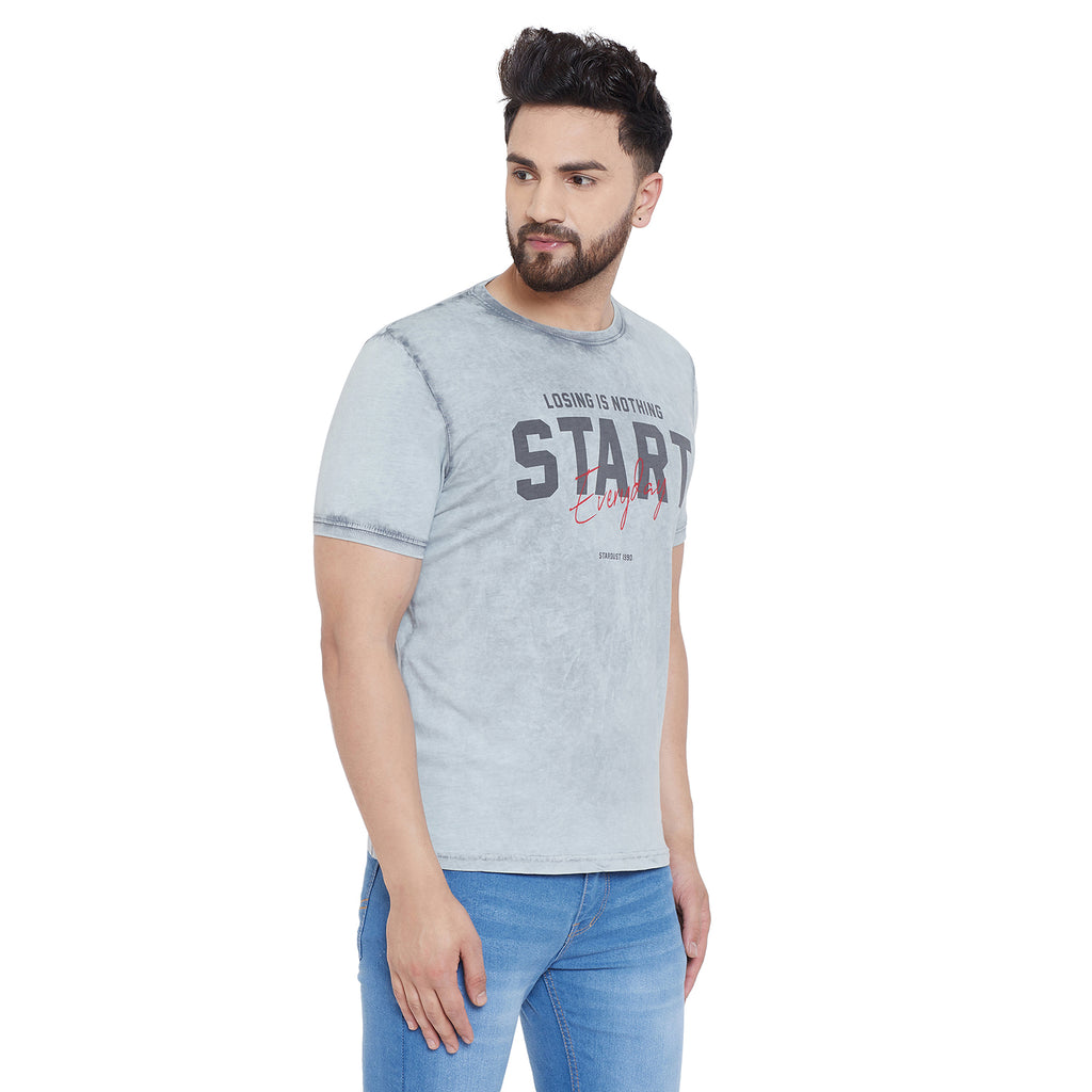 Duke Urban Men Half Sleeve Cotton T-shirt (LF4566)