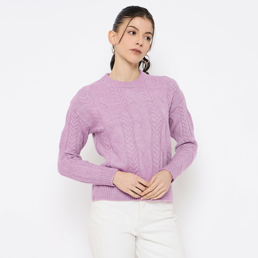 Duke Urban Women Full Sleeve Round Neck Pullover (SDS1369)
