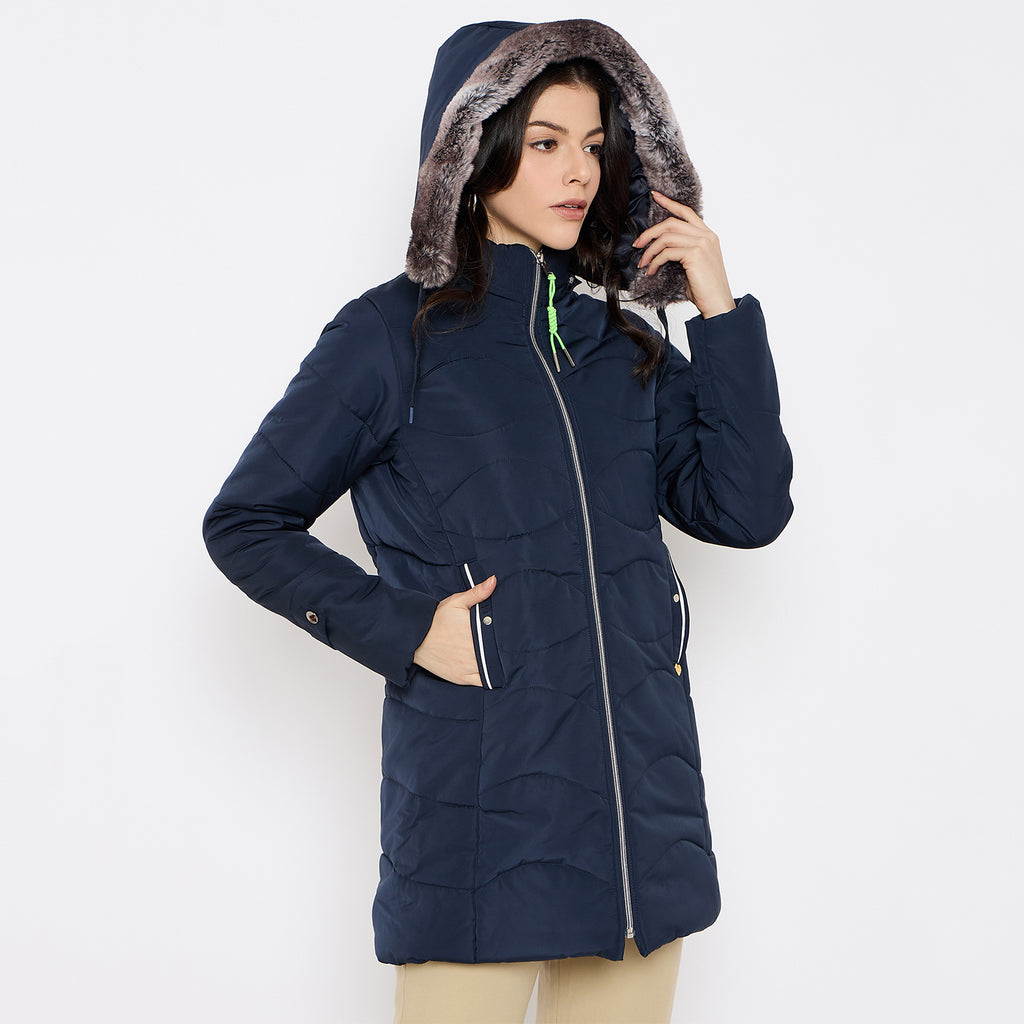 Duke Urban Women Full Sleeve Long Jacket (SDZ4126)