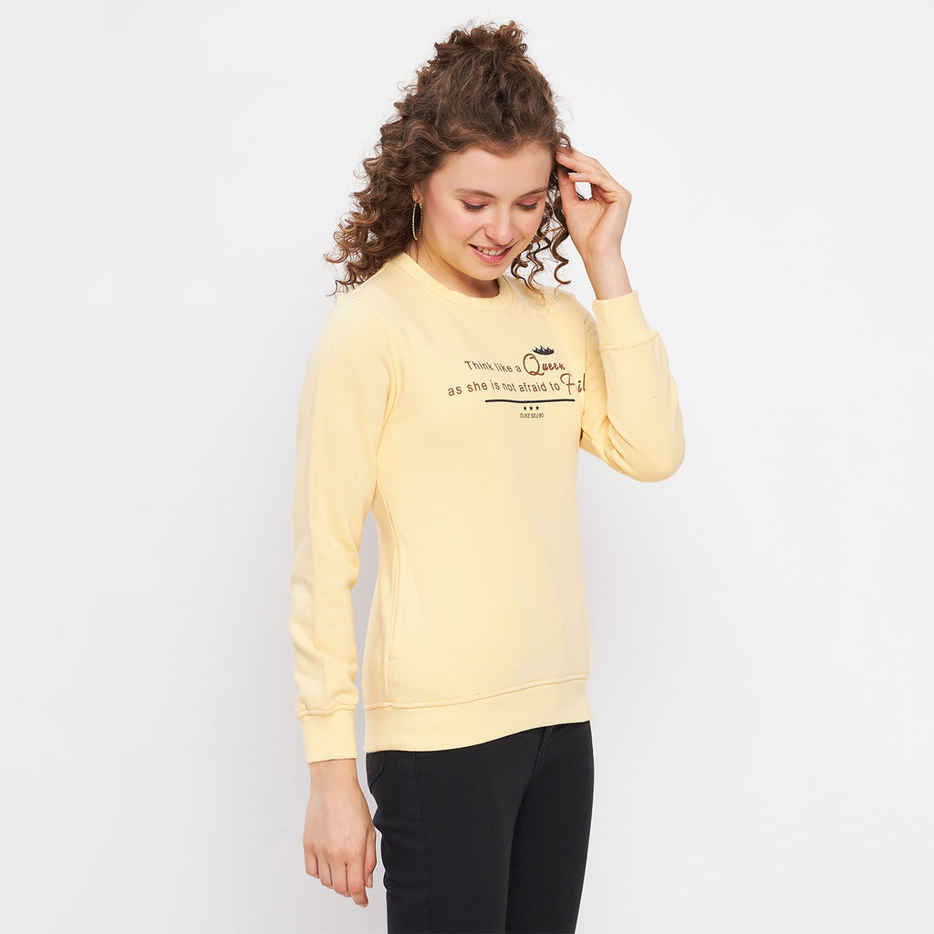 Duke Urban Women Printed Sweatshirt (LFX872)
