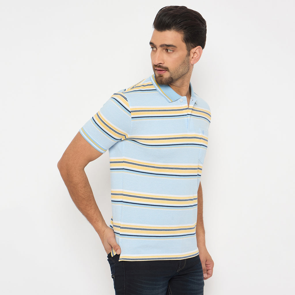 Duke Urban Men Half Sleeve Cotton Tshirt (LF7370)