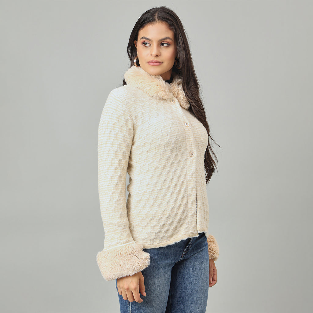 Duke Urban Women Front Open Short Sweater (SDS1308)