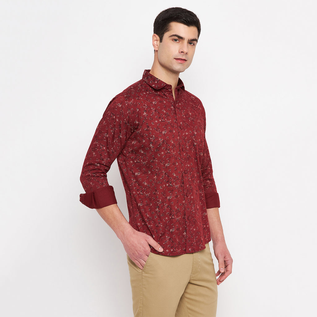 Duke Urban Men Full Sleeve Cotton Shirt (SDO8PRSN)