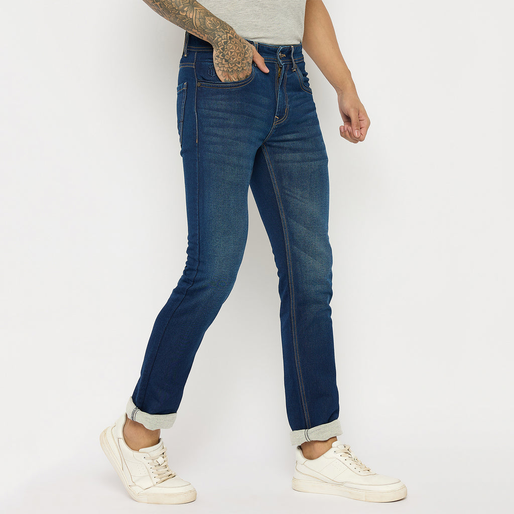 Duke Urban Men Slim Fit Stretchable Jeans (SDD5485)