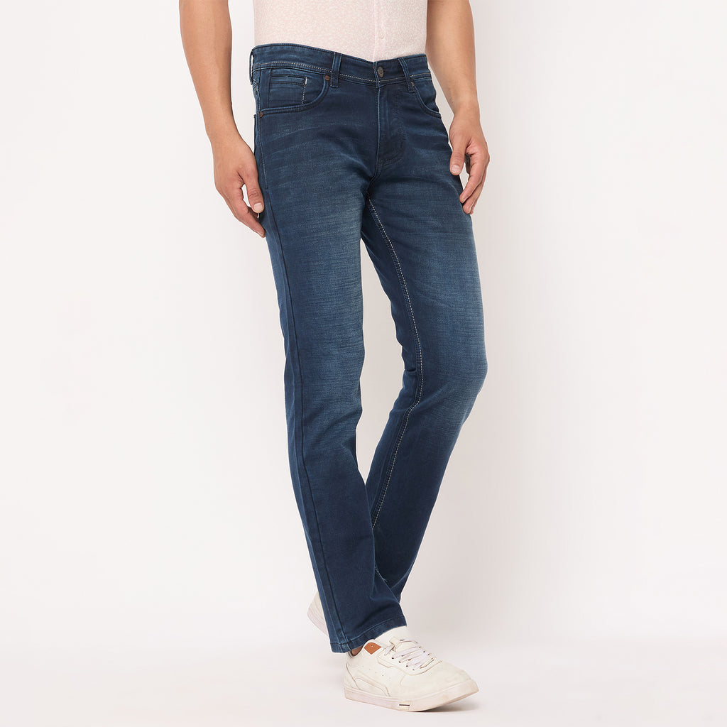 Duke Urban Men Comfort Fit Stretchable Jeans (SDD5660C)