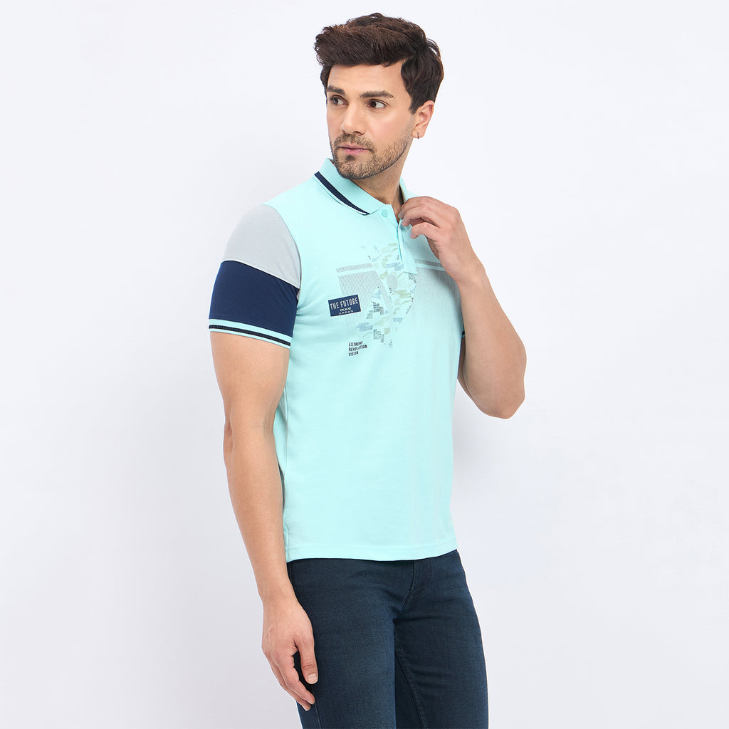 Duke Urban Men Half Sleeve Cotton T-shirt (LF7286)