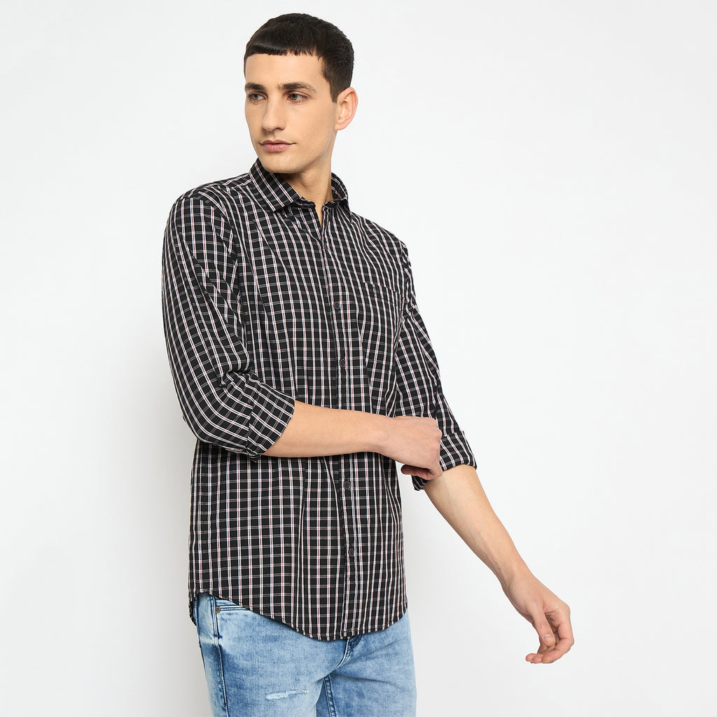 Duke Urban Men Full Sleeve Cotton Shirt (SDO5CKAO)