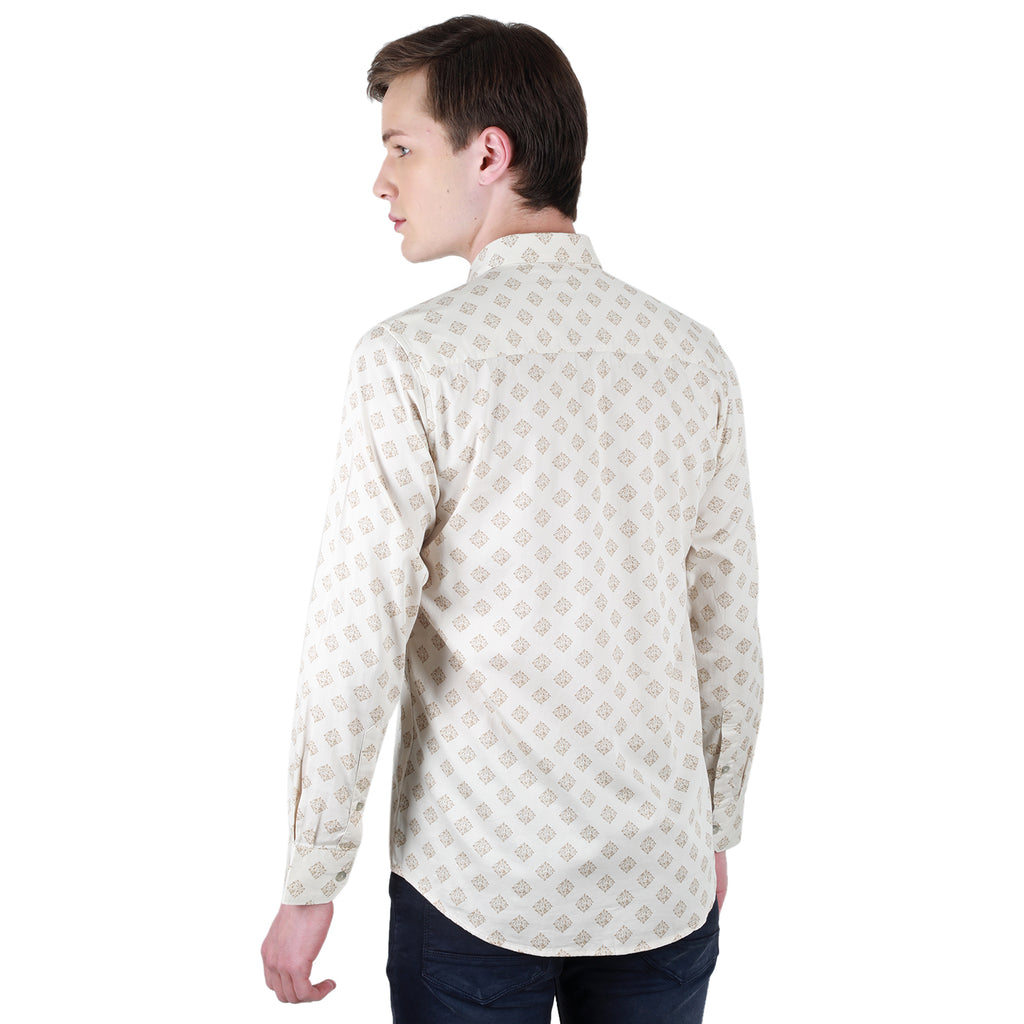 Duke Urban Men Full Sleeve Cotton Shirt (SDO3PRTB)