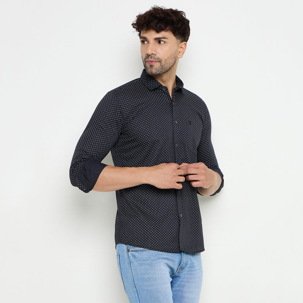 Duke Urban Men Full Sleeve Cotton Shirt (SDO8PRI)