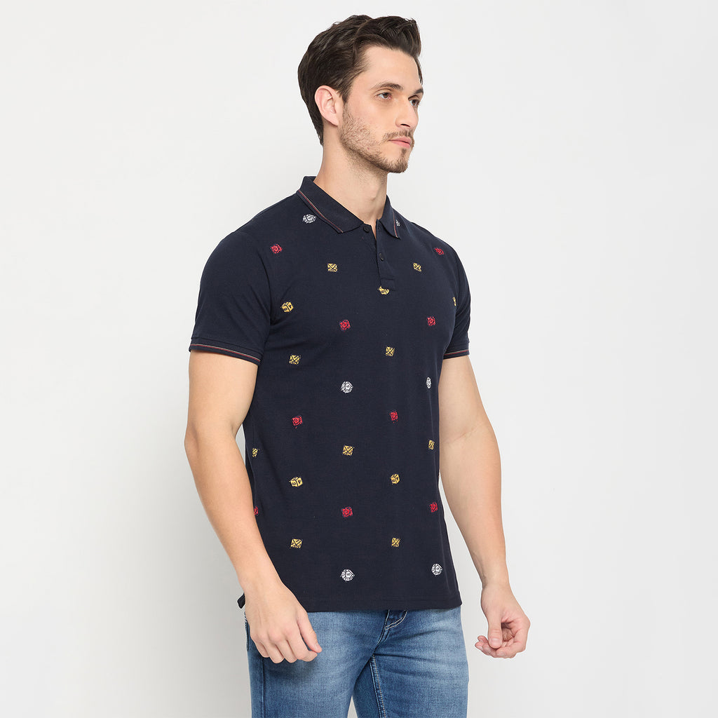 Duke Urban Men Half Sleeve Cotton T-shirt (LF7112)