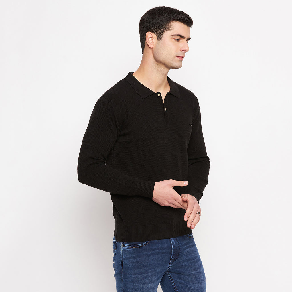 Duke Urban Men Collared Neck Full Sleeve Sweater (SDS711)