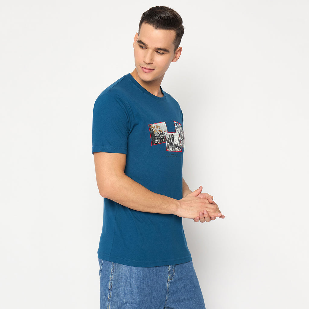 Duke Urban Men Half Sleeve Cotton T-shirt (ONLF301)