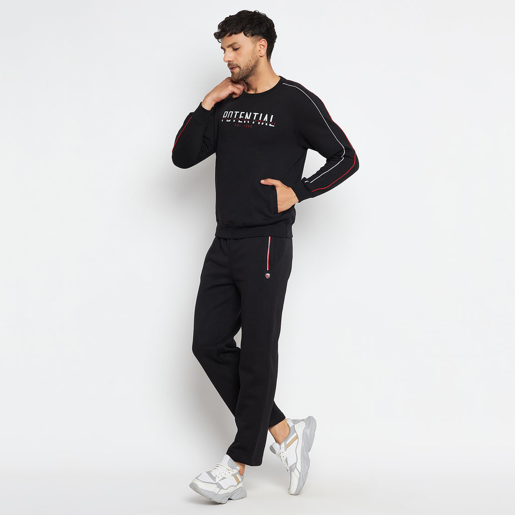 Duke Urban Men Solid Track-Suit (LF3715)