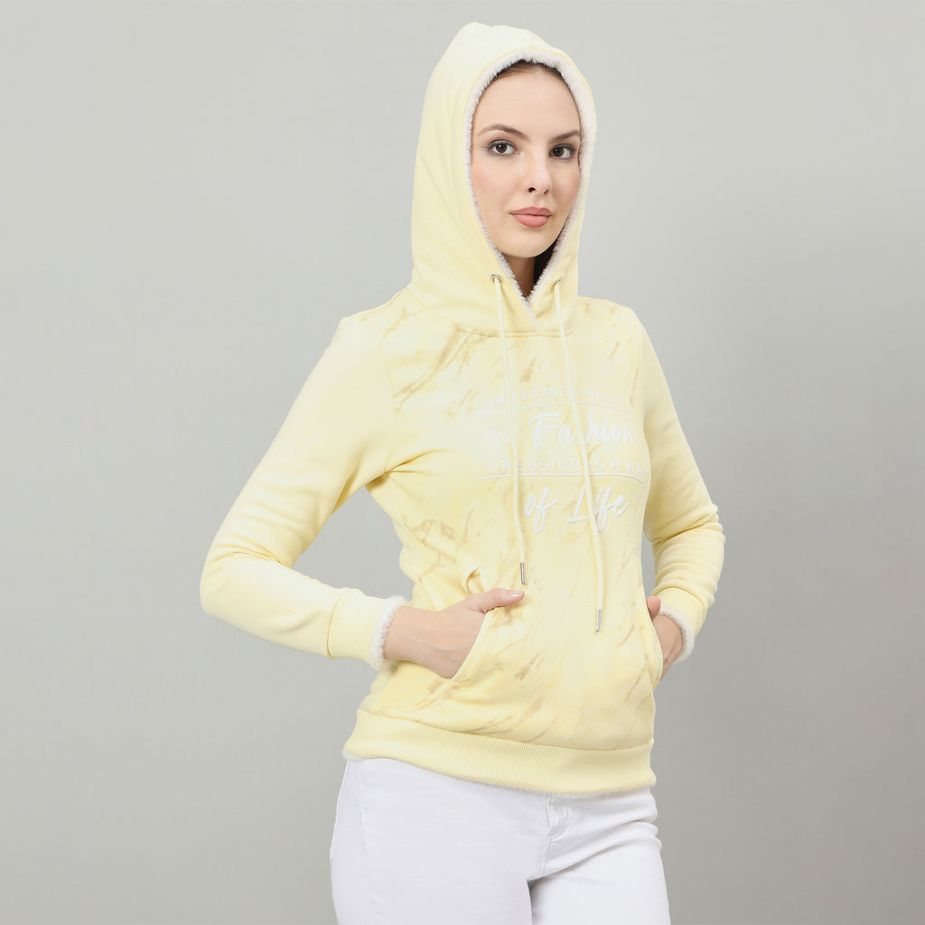 Duke Urban Women Hooded Regular Sweatshirt (LFX981)