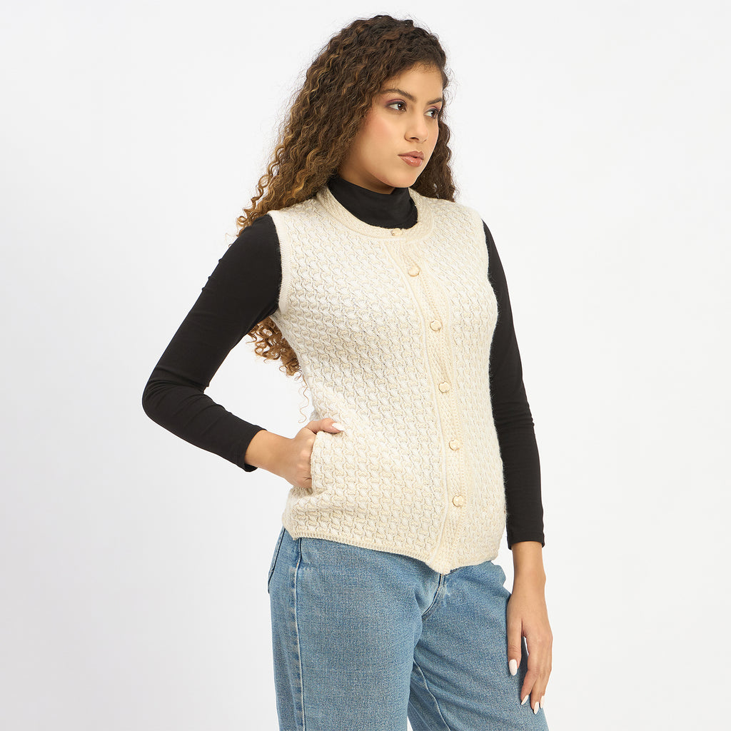 Duke Urban Women Sleeveless Cardigan (SDS1266N)