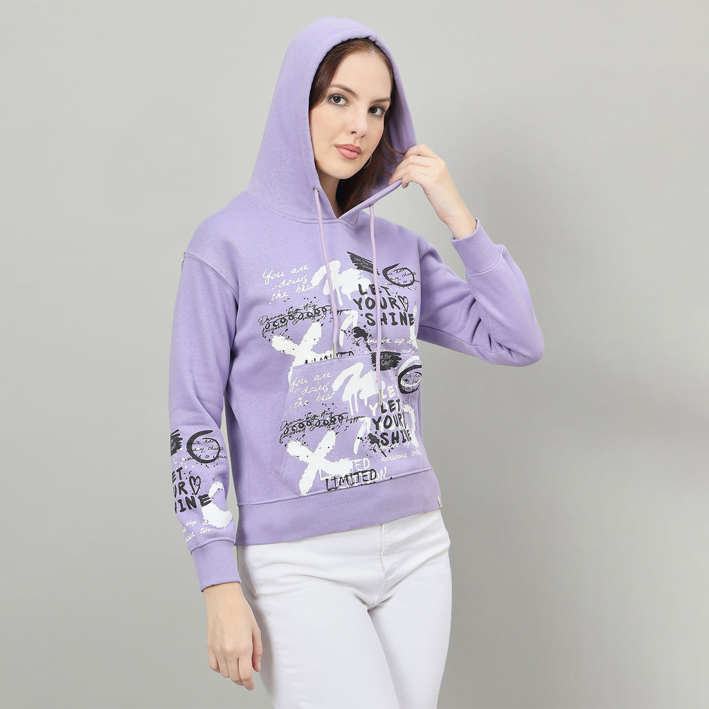 Duke Urban Women Hooded Regular Sweatshirt (LFX959)