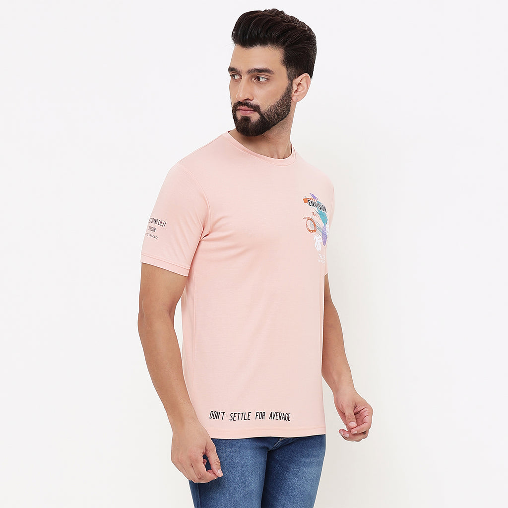 Duke Urban Men Half Sleeve Cotton Tshirt (LF7154)