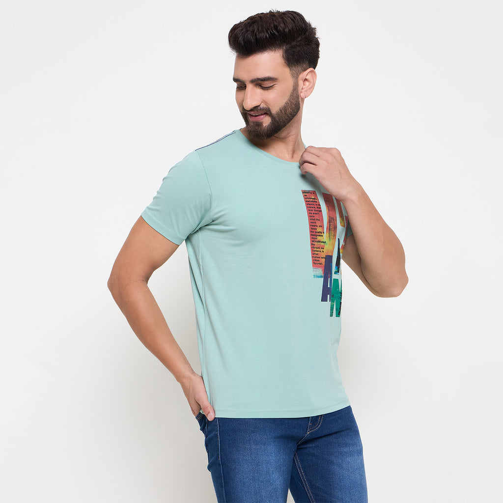 Duke Urban Men Half Sleeve Cotton Tshirt (LF7165)