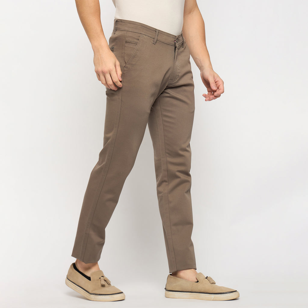Duke Urban Men Flatfront Narrowfit Chinos Trousers (SDT4585)