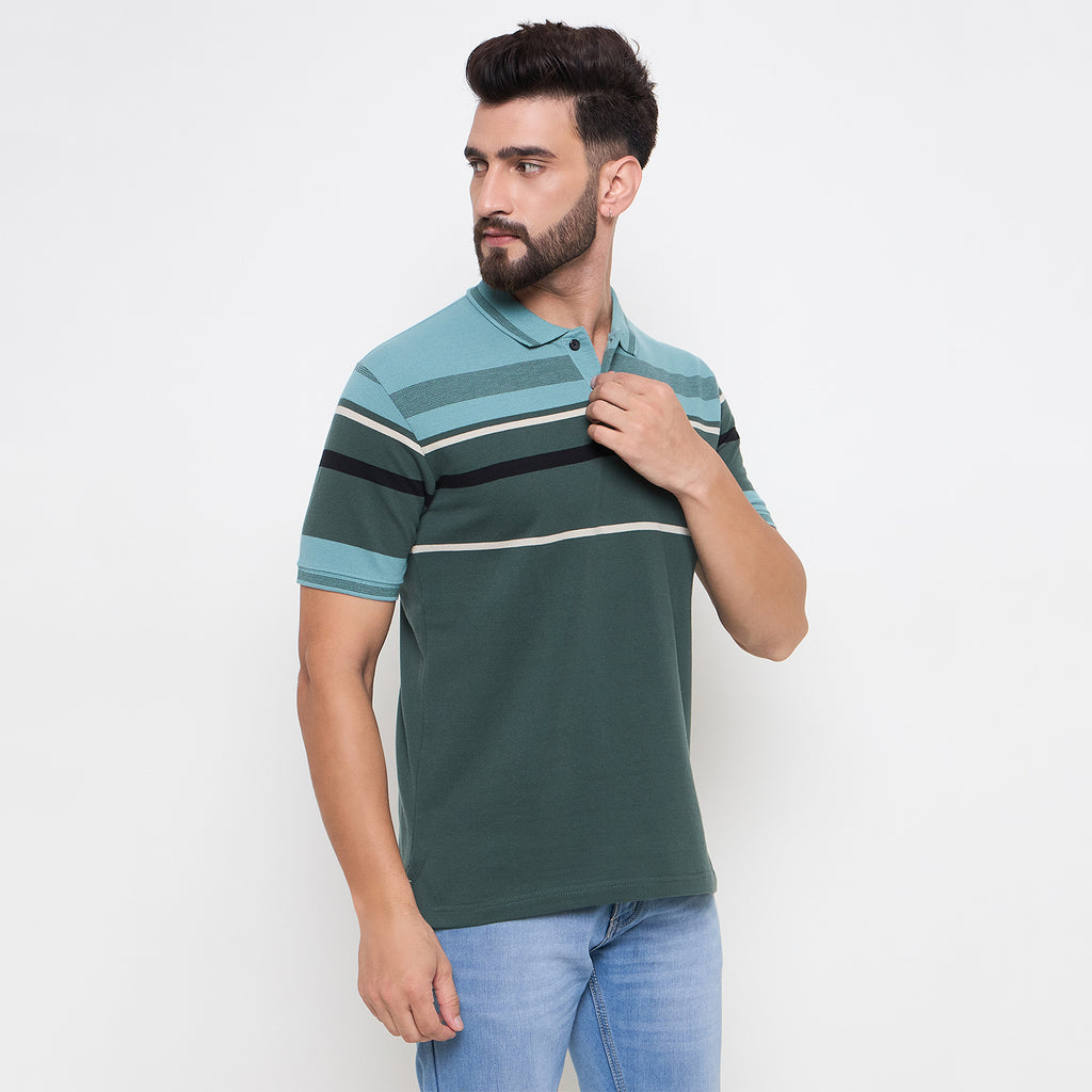 Duke Urban Men Half Sleeve Cotton Tshirt (LF7204)