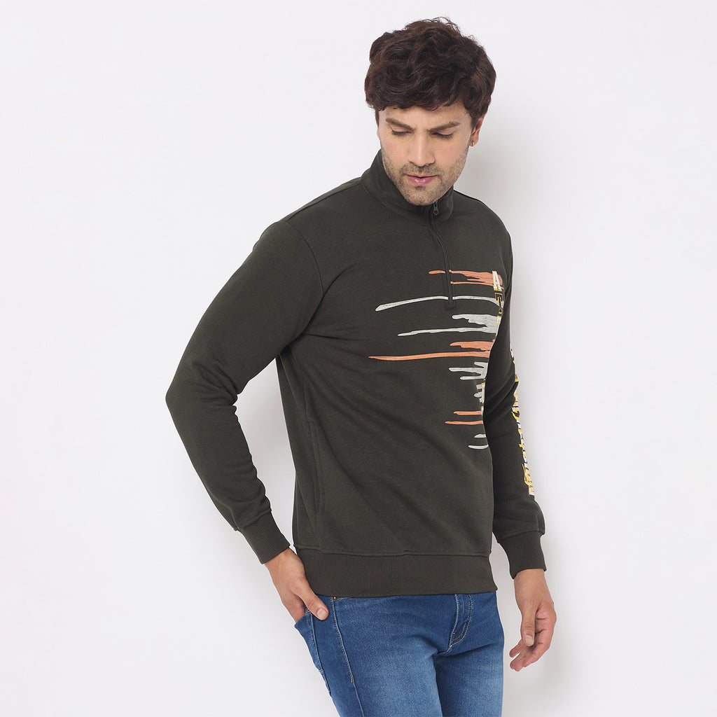 Duke Urban Men High Neck Sweatshirt (LF6237)