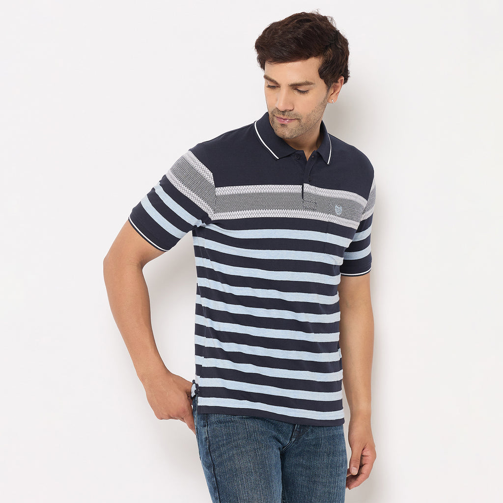 Duke Urban Men Half Sleeve Cotton Tshirt (LF7211)