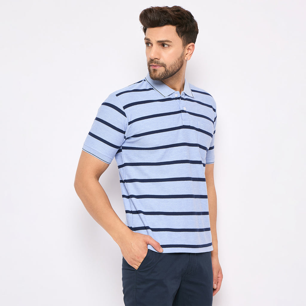 Duke Urban Men Half Sleeve Cotton T-shirt (LF7277)