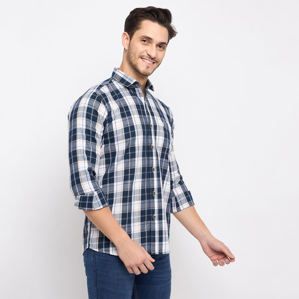 Duke Urban Men Full Sleeve Cotton Shirt (SDO8CKTW)