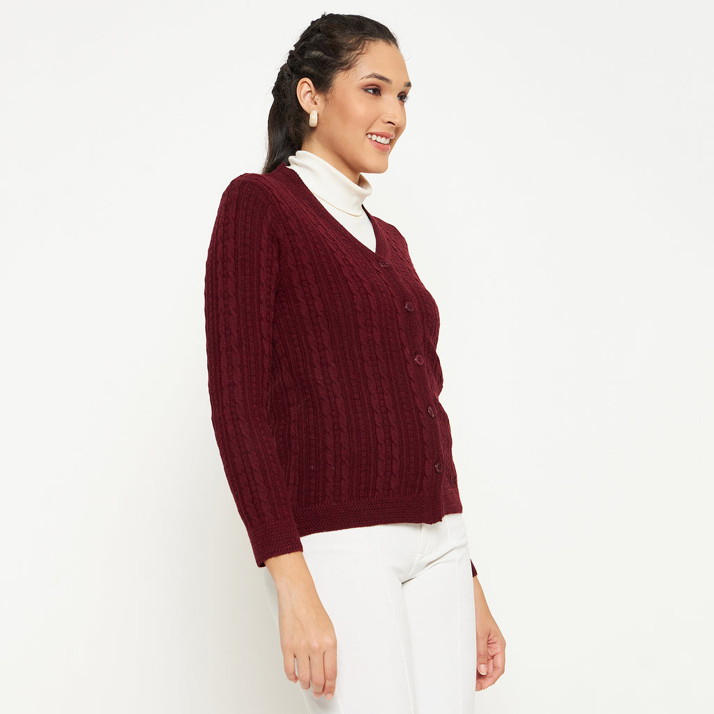 Duke Urban Women Full Sleeve Cardigan (SDS1163)