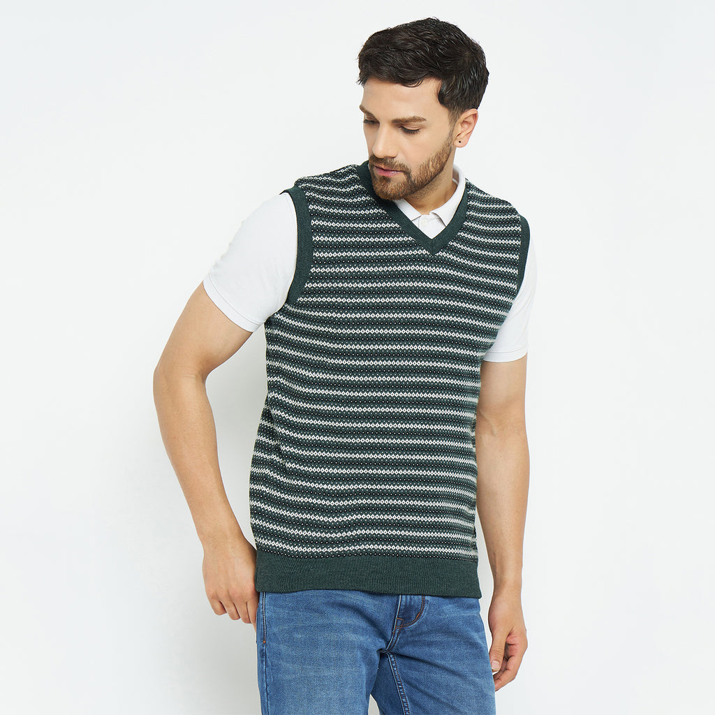 Duke Urban Men Sleeveless Regular Fit Reversible Sweater (SDS2173)