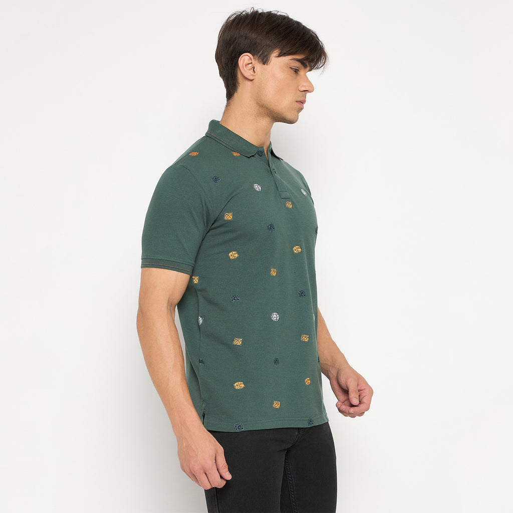 Duke Urban Men Half Sleeve Cotton T-shirt (LF7112)