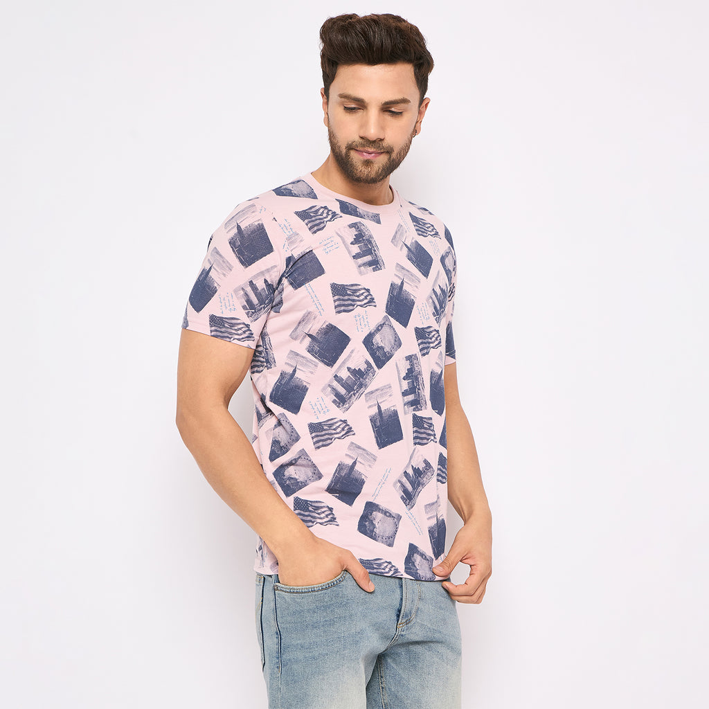 Duke Urban Men Half Sleeve Cotton T-shirt (ONLF255)