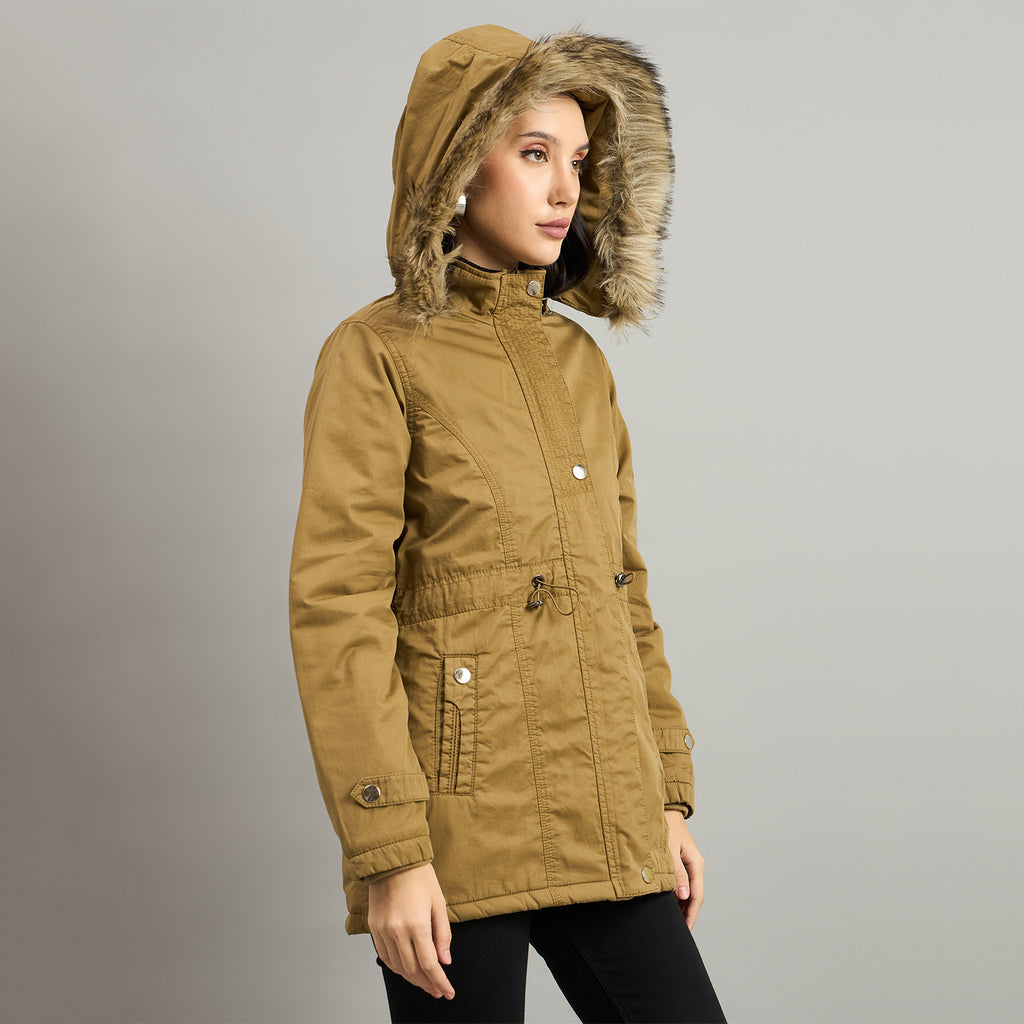 Duke Urban Women Short Style Hooded Bomber Jacket (SDZ4050R)