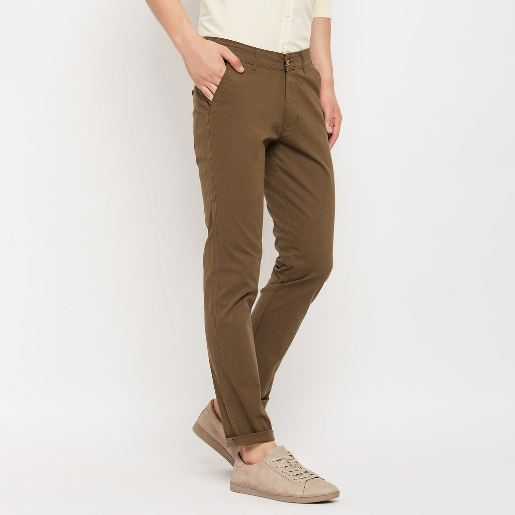 Duke Urban Men Slim Fit Cotton Trousers (SDT4580)