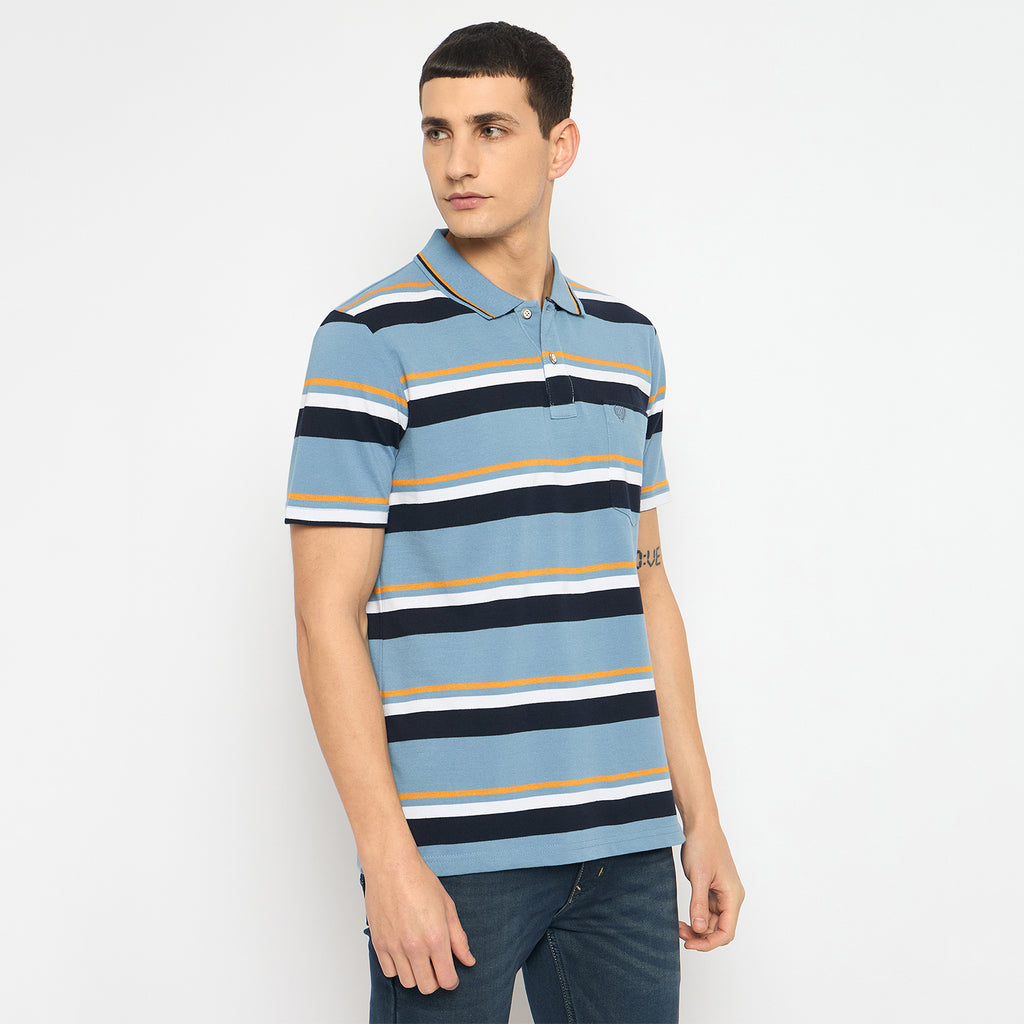 Duke Urban Men Half Sleeve Cotton Tshirt (LF7263)