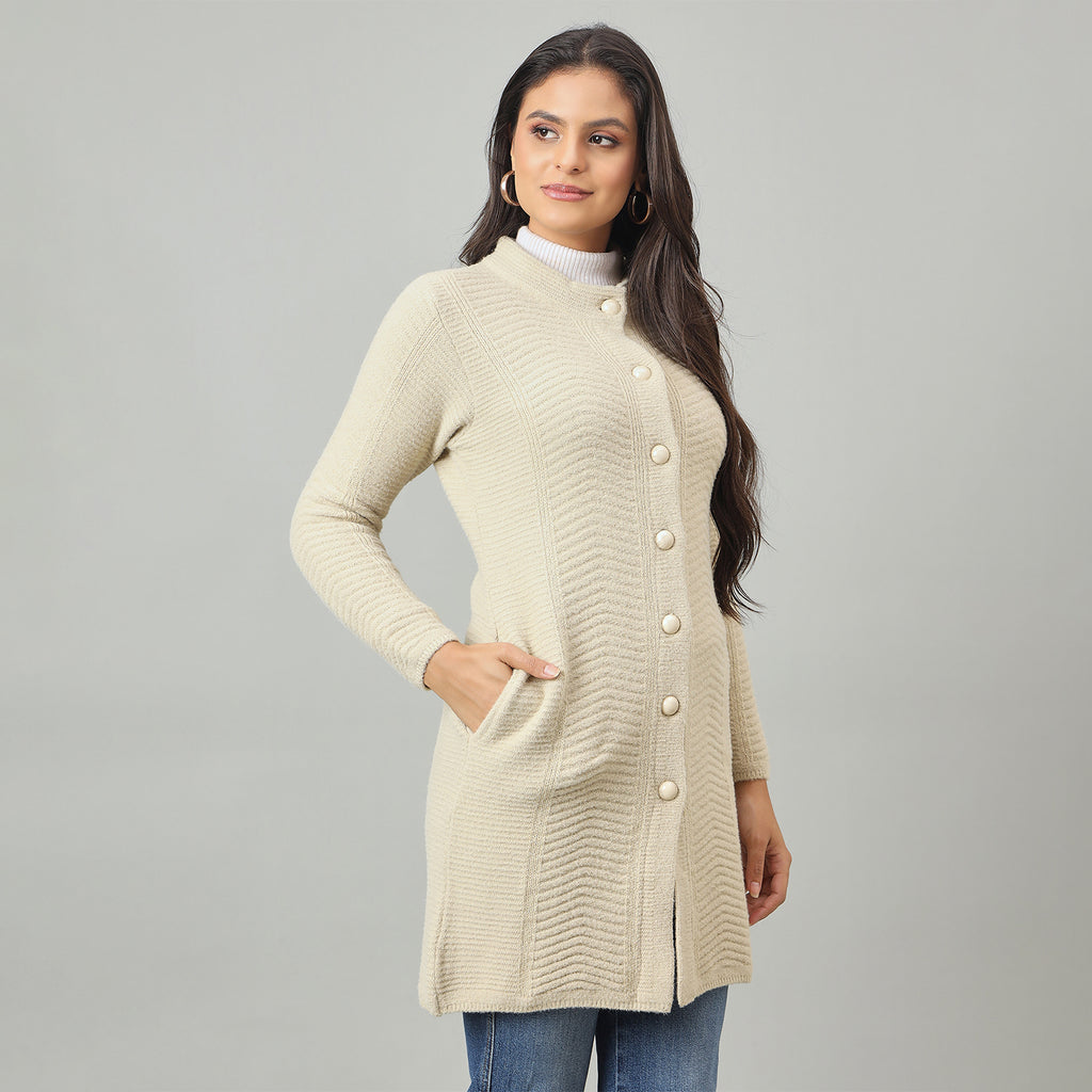 Duke Urban Women Long Coat Regular Sweater (SDS1301)