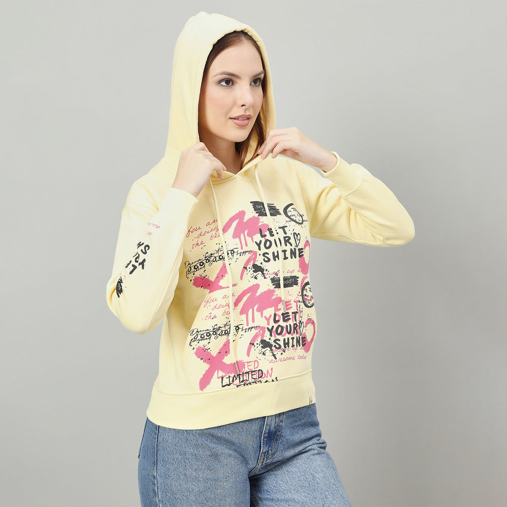Duke Urban Women Hooded Regular Sweatshirt (LFX959)