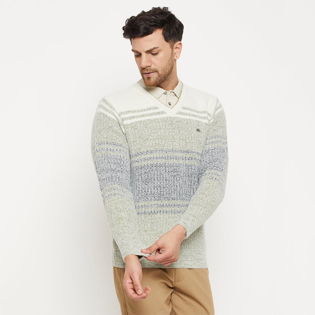 Duke Urban Men Full Sleeve V Neck Sweater (SDS2123)