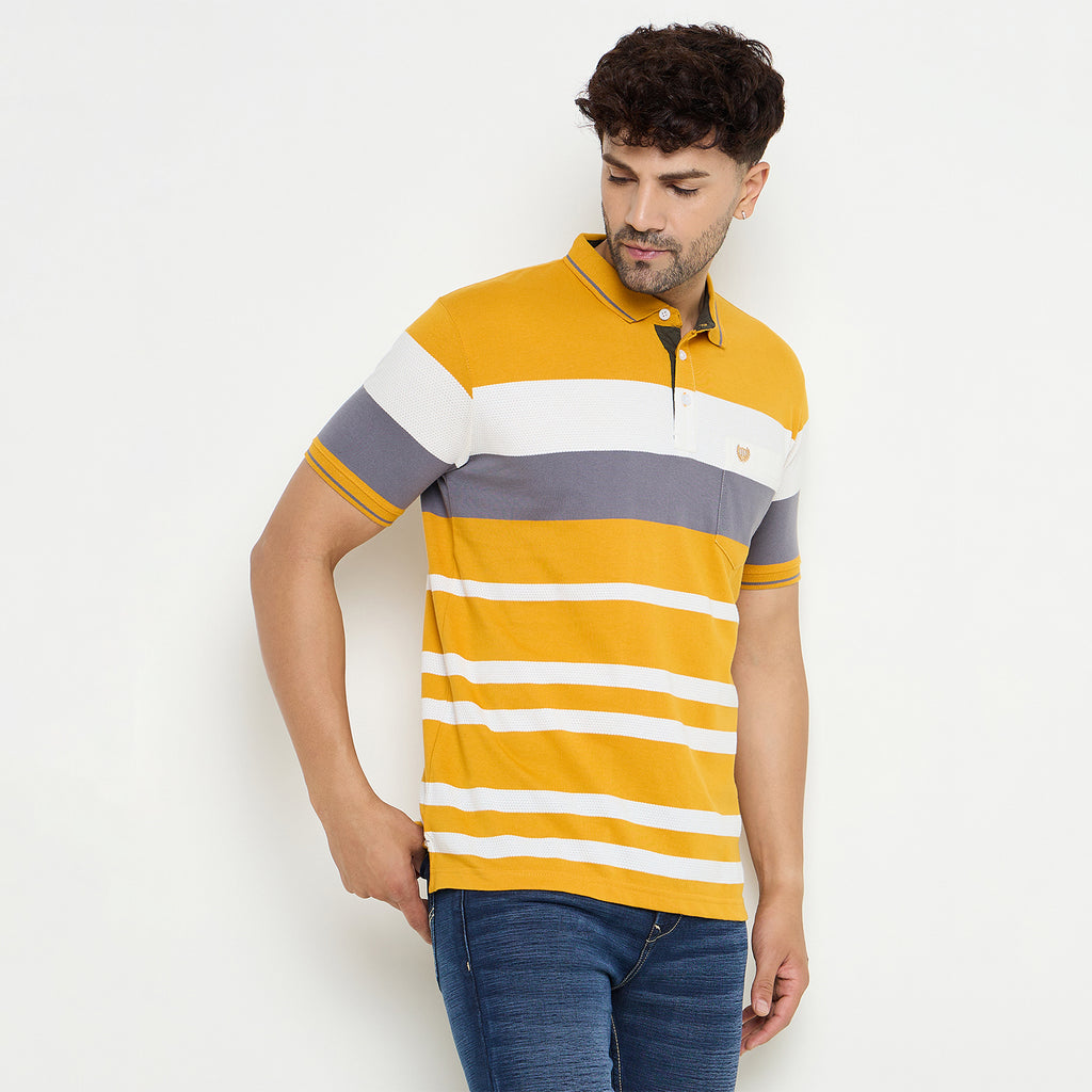 Duke Urban Men Half Sleeve Cotton Tshirt (LF7192)