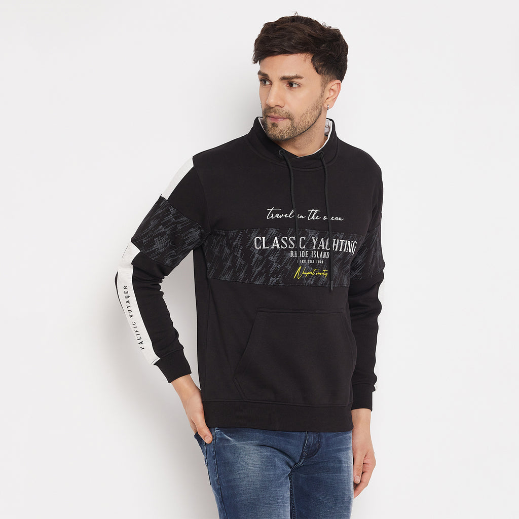 Duke Urban Men Cowl Neck Sweatshirt (LF6260)