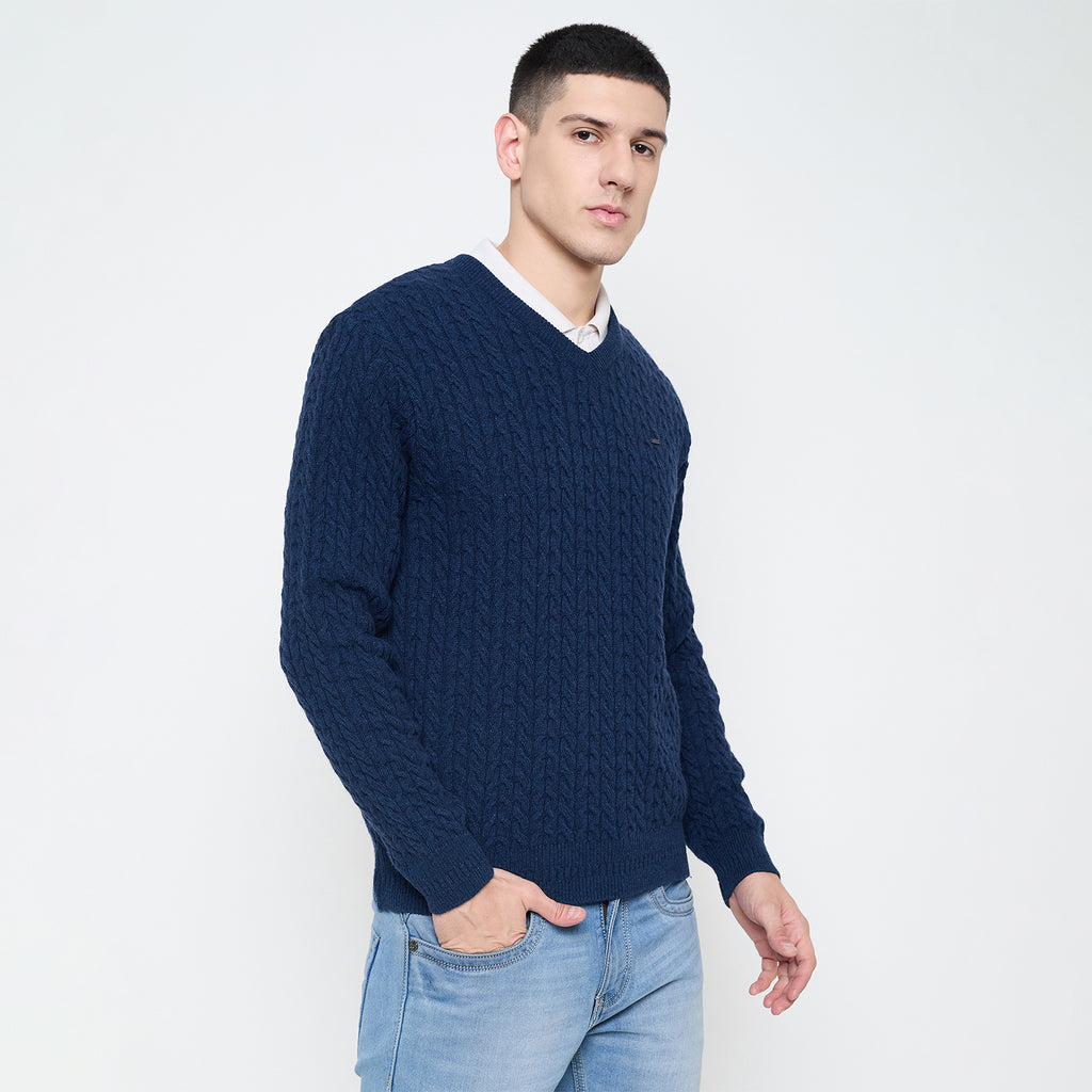 Duke Urban Men Full Sleeve V Neck Sweater (SDS2236)