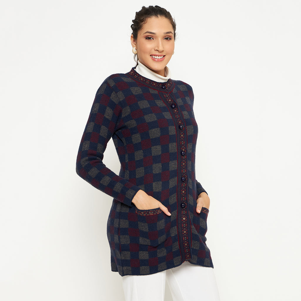 Duke Urban Women Full Sleeve Cardigan (SDS1226)
