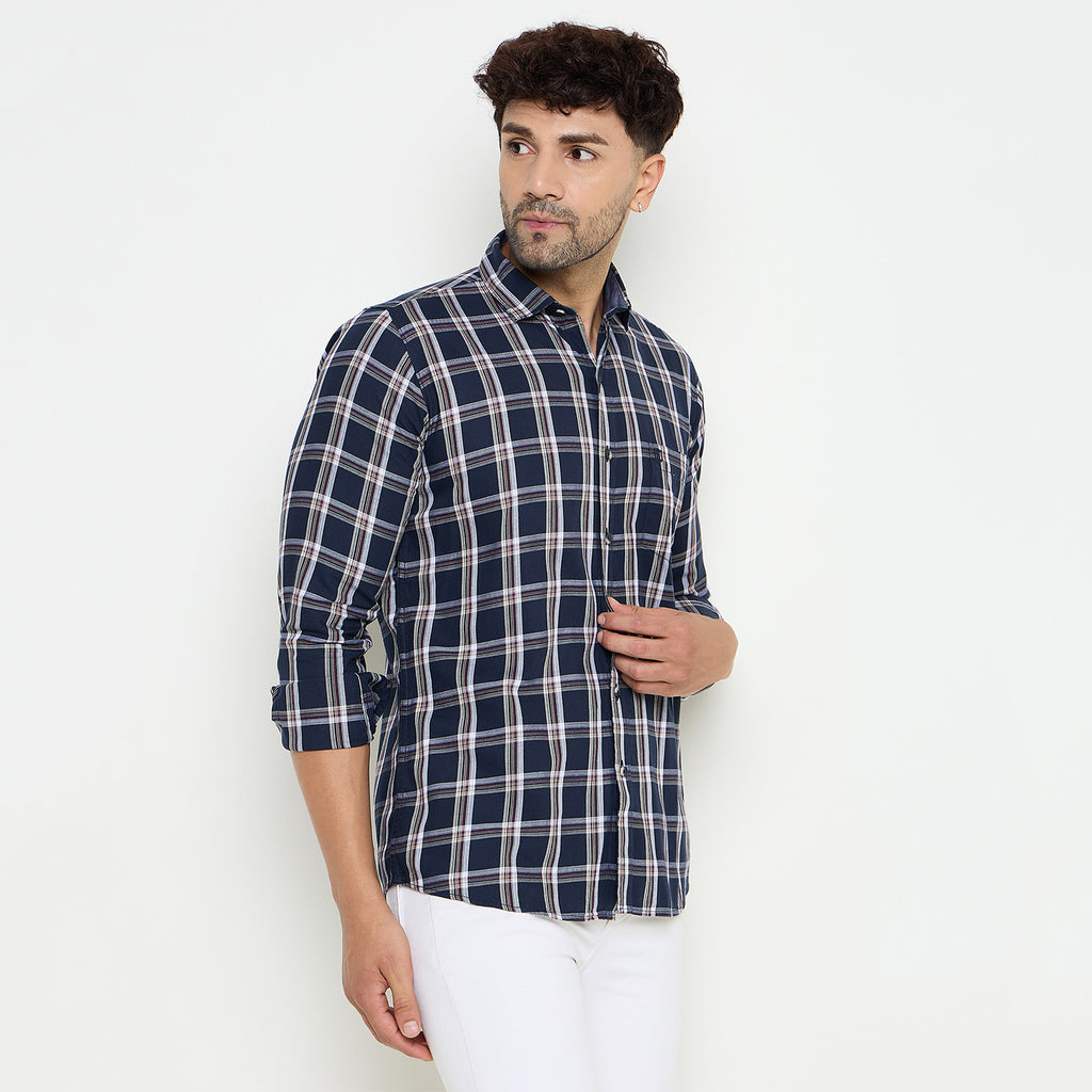 Duke Urban Men Full Sleeve Cotton Shirt (SDO8CKE)