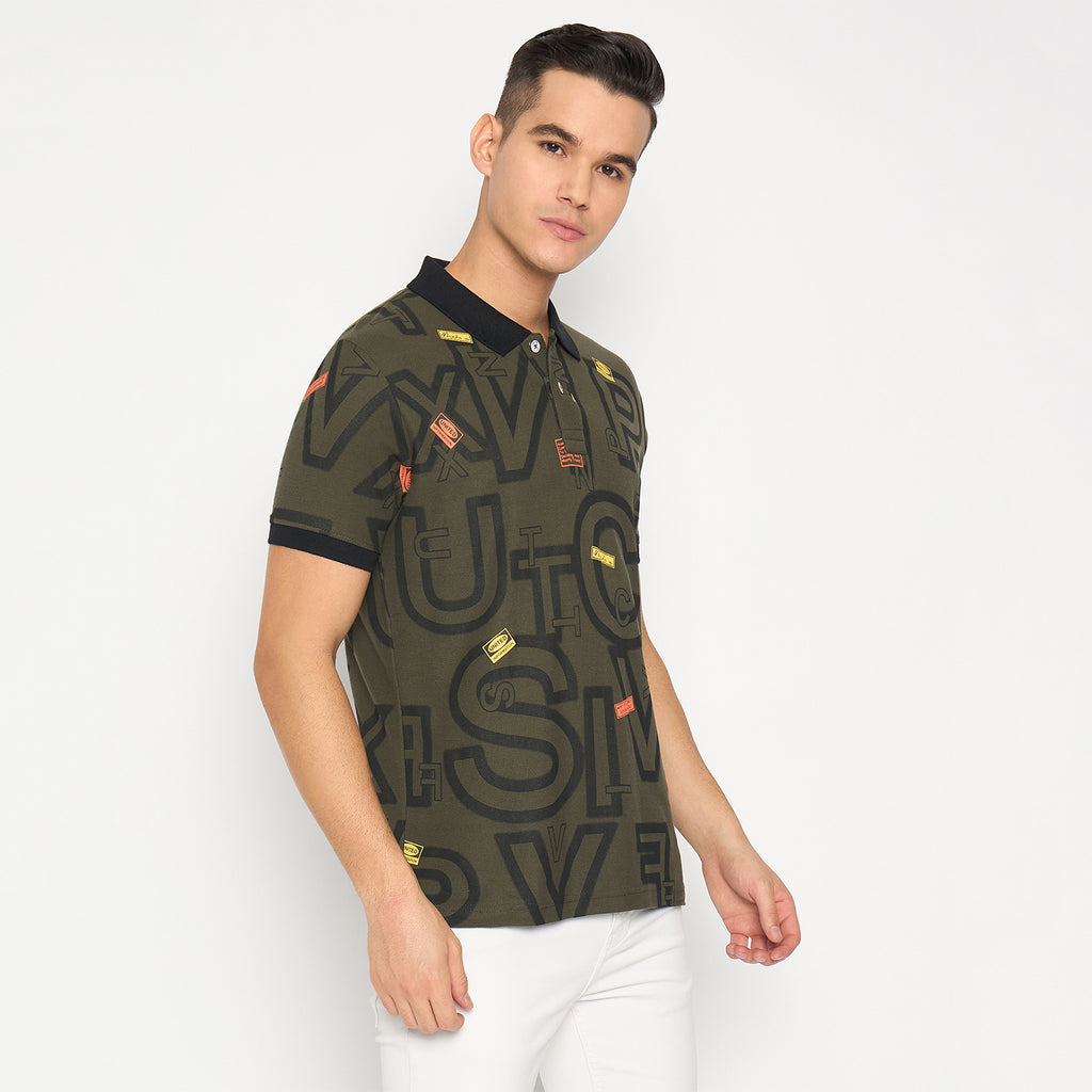 Duke Urban Men Half Sleeve Cotton T-shirt (ONLF296)