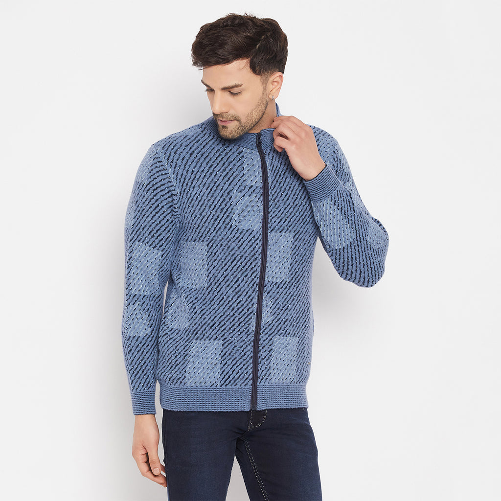 Duke Urban Men Full Sleeve Zipper Cardigan (SDS2152)