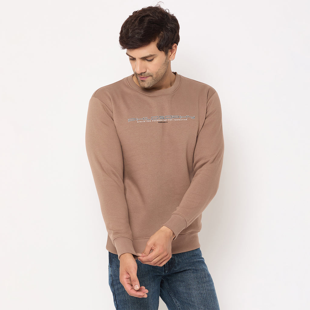 Duke Urban Men Solid Sweatshirt (LF6451)