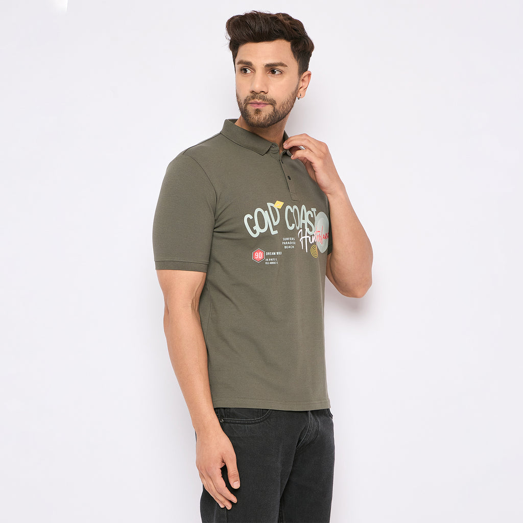 Duke Urban Men Half Sleeve Cotton T-shirt (LF7175)